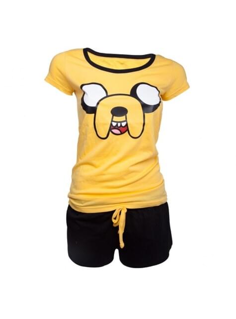 Pijama de Jake Hora de Aventuras para mujer - DIFUZED Bioworld Europe | Funidelia