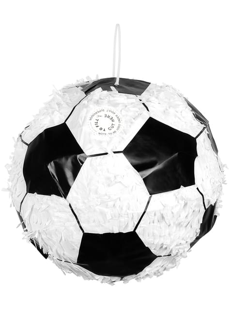 Piñata con forma de balón de fútbol