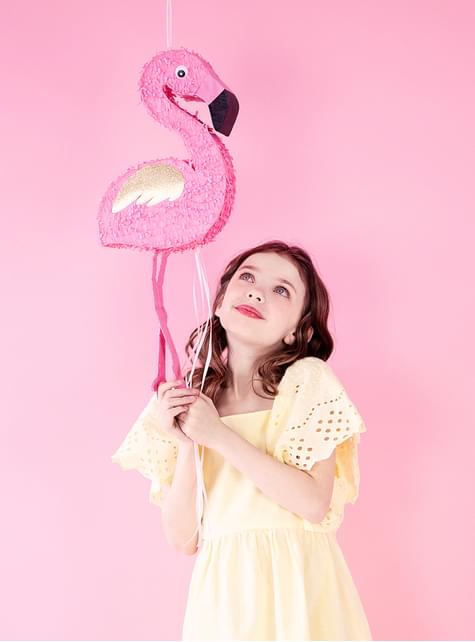 Piñata de flamenco rosa - Partydeco | Funidelia