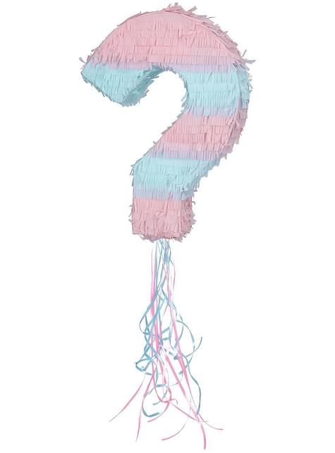Piñata de interrogante sexo - Gender Reveal - Smiffys | Funidelia