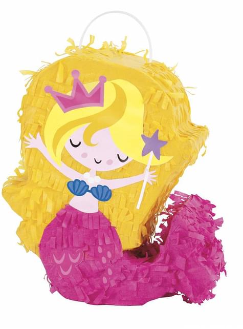 Piñata Mini Sirena - Unique | Funidelia