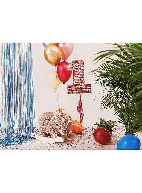 Piñata Número 1 - Partydeco | Funidelia