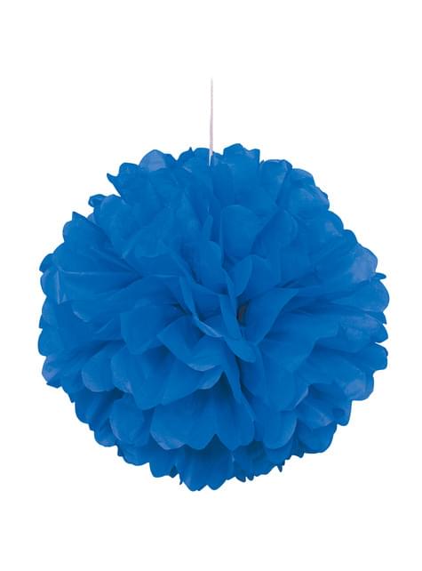 Pompón decorativo color azul oscuro - Línea Colores Básicos - Unique | Funidelia