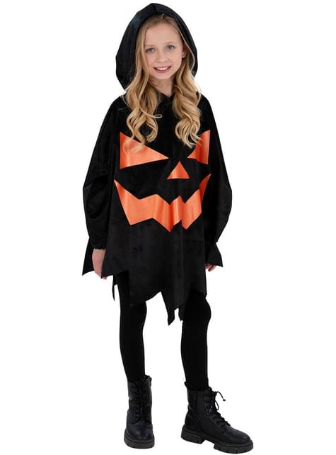 Poncho de calabaza para niños - Smiffys | Funidelia