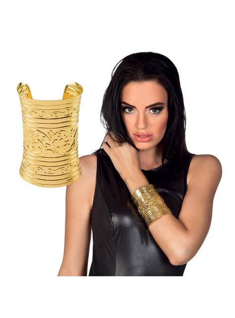 Pulsera dorada árabe para adulto - Boland | Funidelia