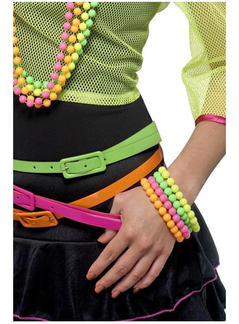 Pulseras de cuentas - Smiffys | Funidelia