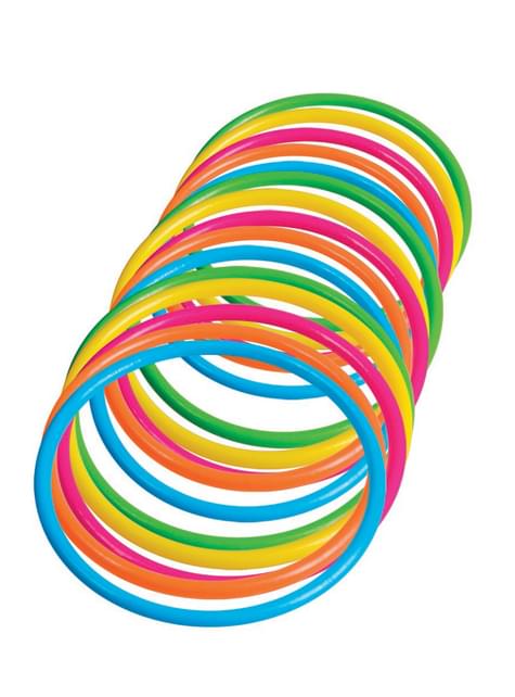 Set de 15 pulseras multicolor para adulto - Boland | Funidelia
