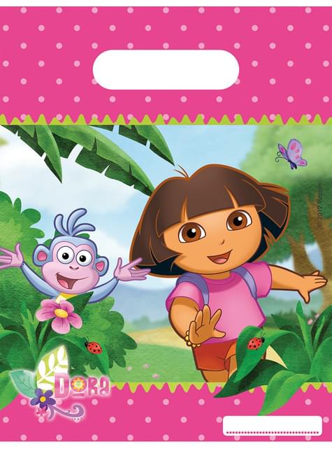 6 bolsas de chucherías Dora la Exploradora - Procos | Funidelia