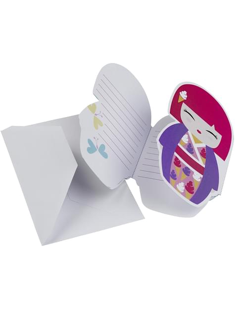 6 invitaciones Kimmi Junior - AMSCAN | Funidelia