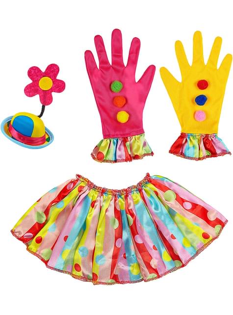 Set de payaso divertido para mujer - Widmann | Funidelia