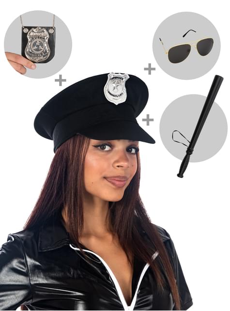 Set disfraz de policía - Funiglobal | Funidelia