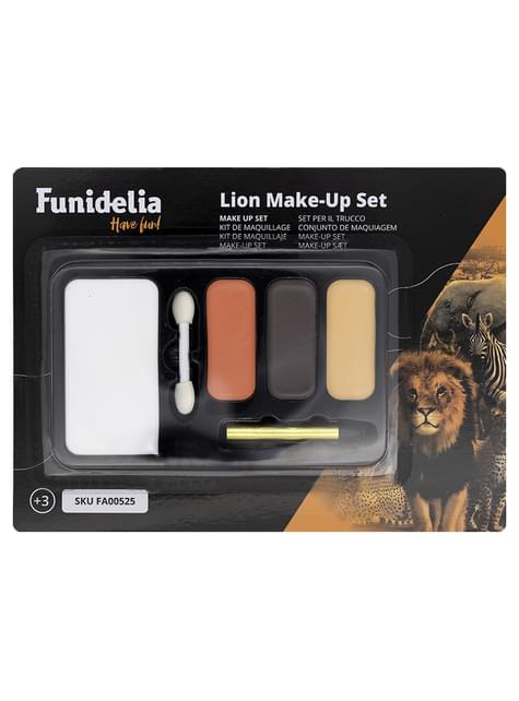 Set maquillaje de león al aceite - Funiglobal | Funidelia