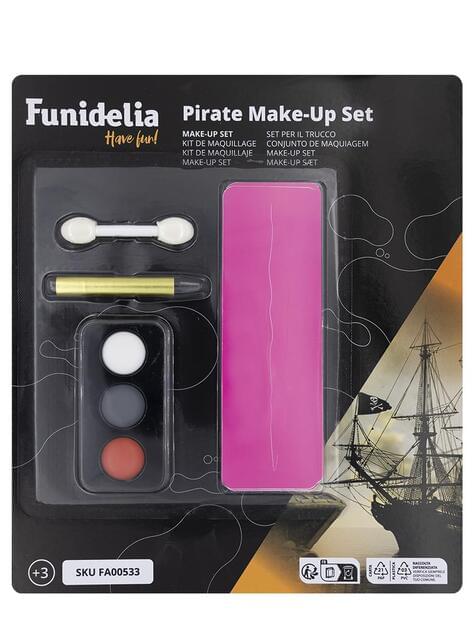 Set maquillaje de pirata