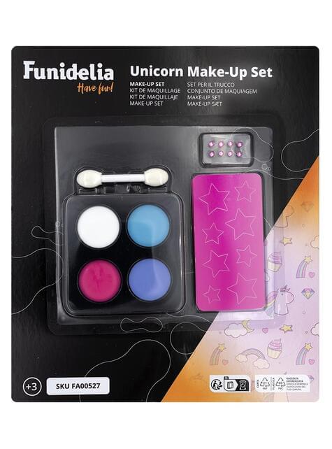 Set maquillaje de unicornio