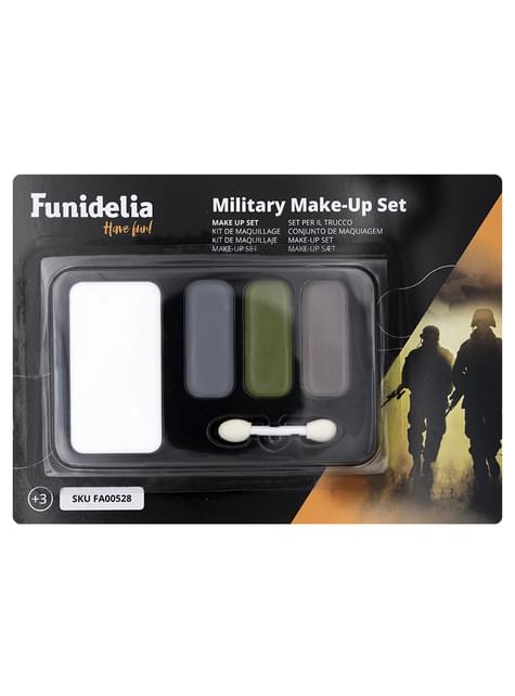 Set maquillaje militar al aceite - Funiglobal | Funidelia