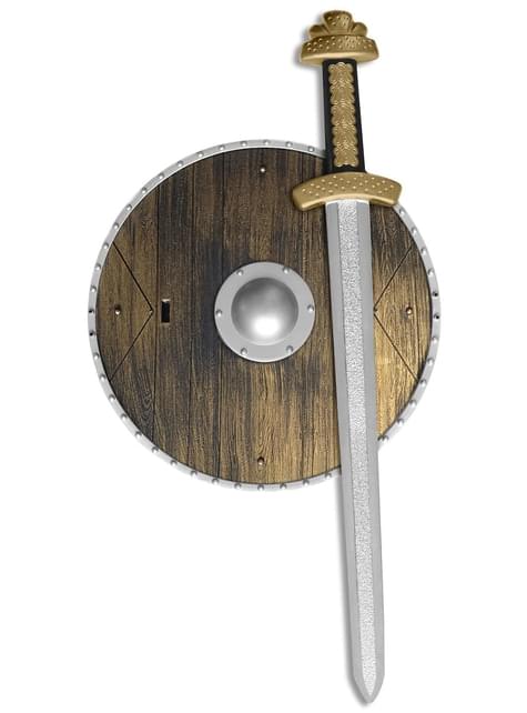 Set medieval con espada y escudo para niño - Smiffys | Funidelia