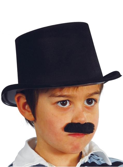 Sombrero chistera negro infantil - Guirca | Funidelia