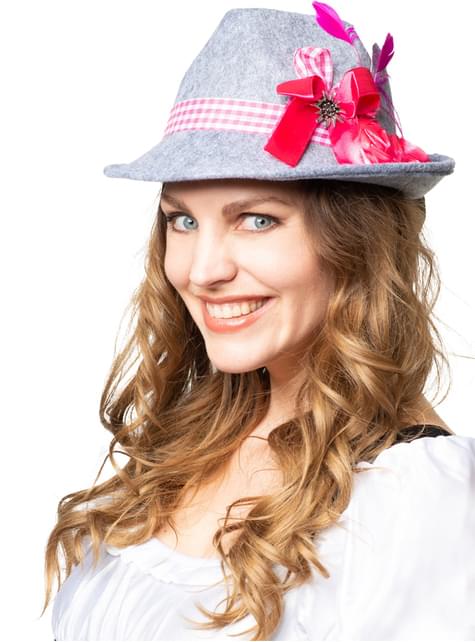 Sombrero de Oktoberfest para mujer - Partychimp | Funidelia