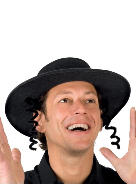 Sombrero de rabino judío para hombre - Boland | Funidelia