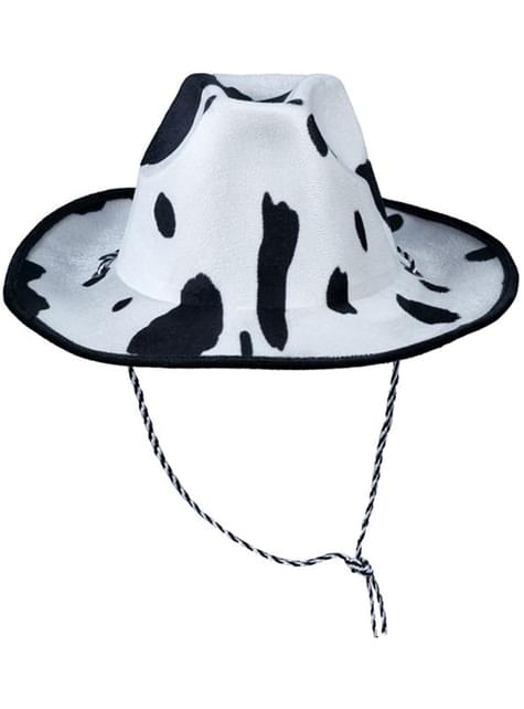 Sombrero de vaquero de vaca - Guirca | Funidelia