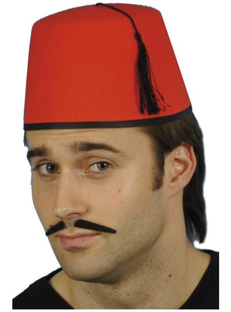 Sombrero fez rojo - Smiffys | Funidelia