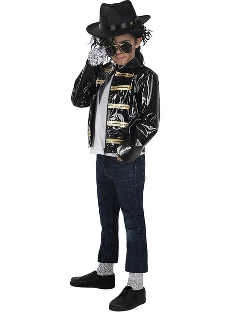 Sombrero y guante de Michael Jackson para niños - Funiglobal | Funidelia