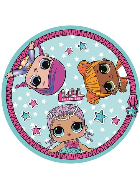 Toalla de LOL Surprise redonda infantil - Artesanía Cerdá S.L. | Funidelia