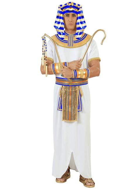 Tocado de faraón de Egipto para hombre