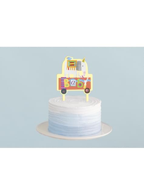 Topper para tarta - Circus Animal - Unique | Funidelia