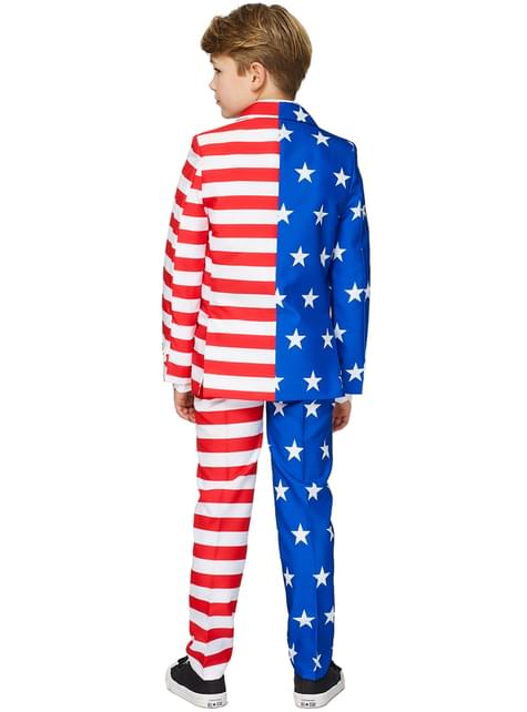 Traje de la Bandera de USA para niño - Suitmeister - Opposuits | Funidelia