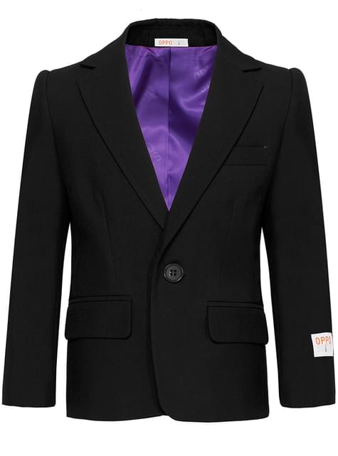 Traje Negro “Black Knight“ para niño - Opposuits - Opposuits | Funidelia