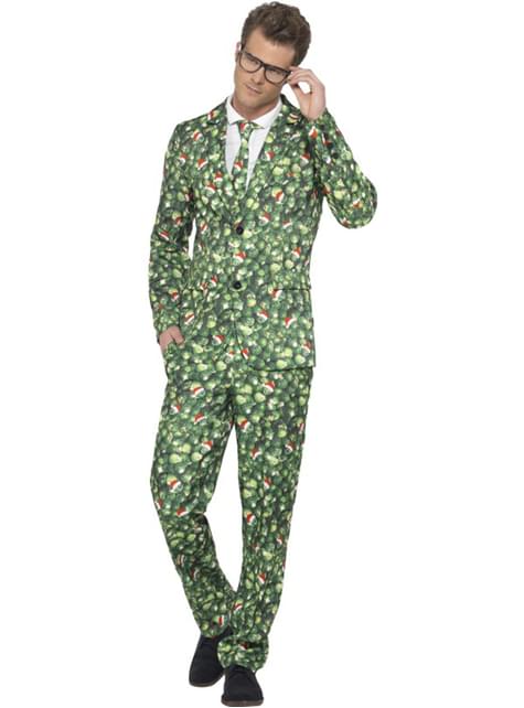 Traje Navideño de Coles de Bruselas - Smiffys | Funidelia