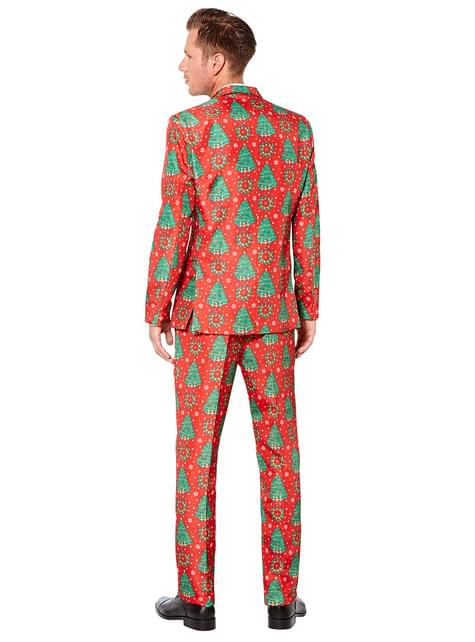 Traje Rojo de Árboles de Navidad - Suitmeister - Opposuits | Funidelia