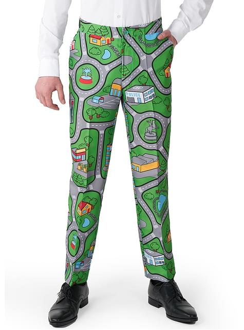 Traje de alfombra de carreras “Carpet city Green“ - Suitmeister - Opposuits | Funidelia