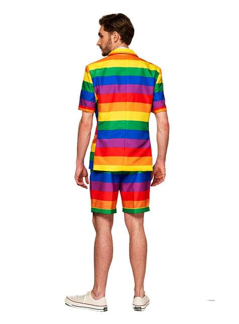 Traje con diseño de Arcoiris “Rainbow“ - Opposuits (Edición Verano) - Opposuits | Funidelia