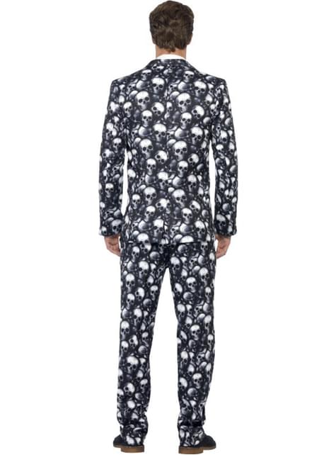 Traje de esqueleto elegante para hombre - Smiffys | Funidelia
