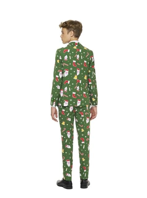Traje Navideño Verde “Santababe“ para adolescente - Opposuits - Opposuits | Funidelia