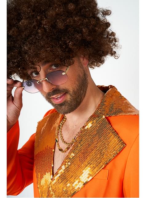 Traje Disco Naranja - Suitmeister - Opposuits | Funidelia
