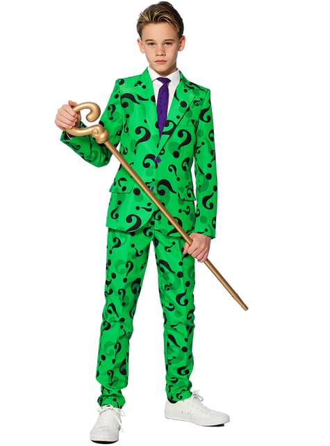 Traje Enigma Suitmeister para niño - DC Comics - Opposuits | Funidelia