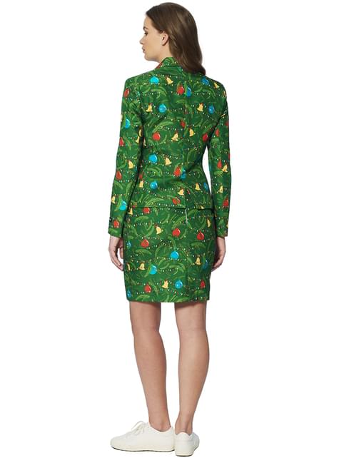 Traje Navideño Verde “Christmas Tree“ para mujer - Suitmeister - Opposuits | Funidelia