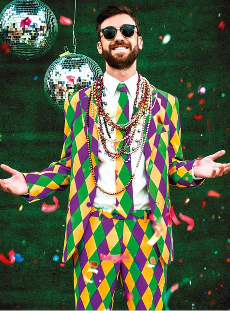 Traje de Mardi Gras “Harleking“ - Opposuits