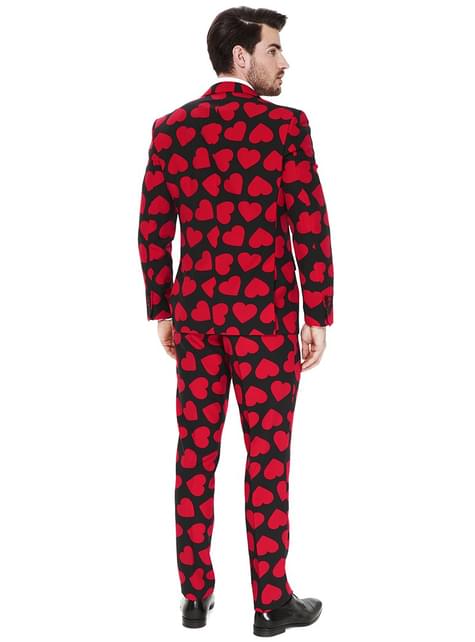 Traje Negro con Corazones “Kings of Hearts“ - Opposuits - Opposuits | Funidelia