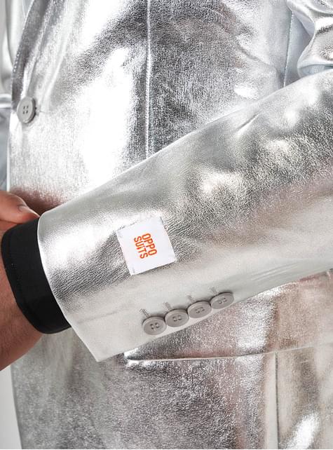 Traje plateado “Shiny silver“ - Opposuits - Opposuits | Funidelia