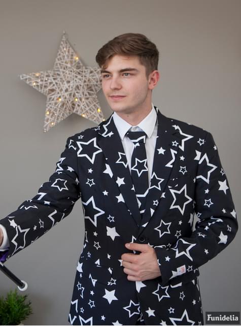 Traje Negro con Estrellas “Starring“ - Opposuits