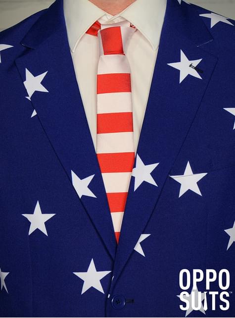 Traje de la Bandera de USA “Stars and Stripes“ - Opposuits - Opposuits | Funidelia
