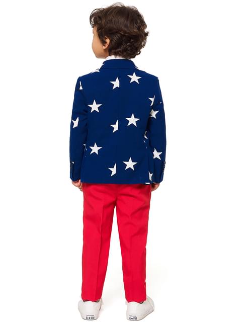 Traje de la Bandera de USA “Stars and Stripes“ para niño - Opposuits - Opposuits | Funidelia