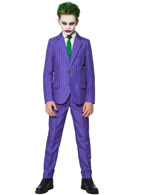 Traje The Joker Suitmeister para niño - Opposuits | Funidelia