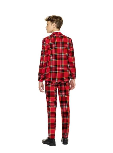 Traje estampado escocés “Lumberjack“ para adolescente - Opposuits - Opposuits | Funidelia