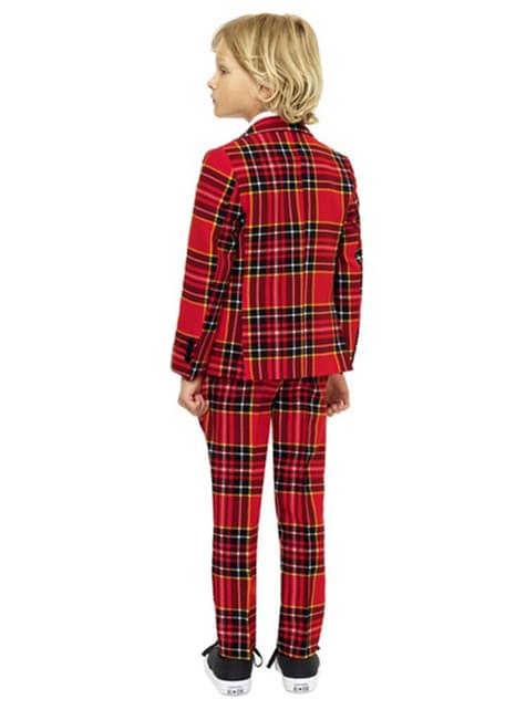 Traje estampado escocés “Lumberjack“ para niño - Opposuits - Opposuits | Funidelia