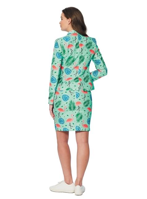 Traje Tropical Flamencos para mujer - Suitmeister - Opposuits | Funidelia
